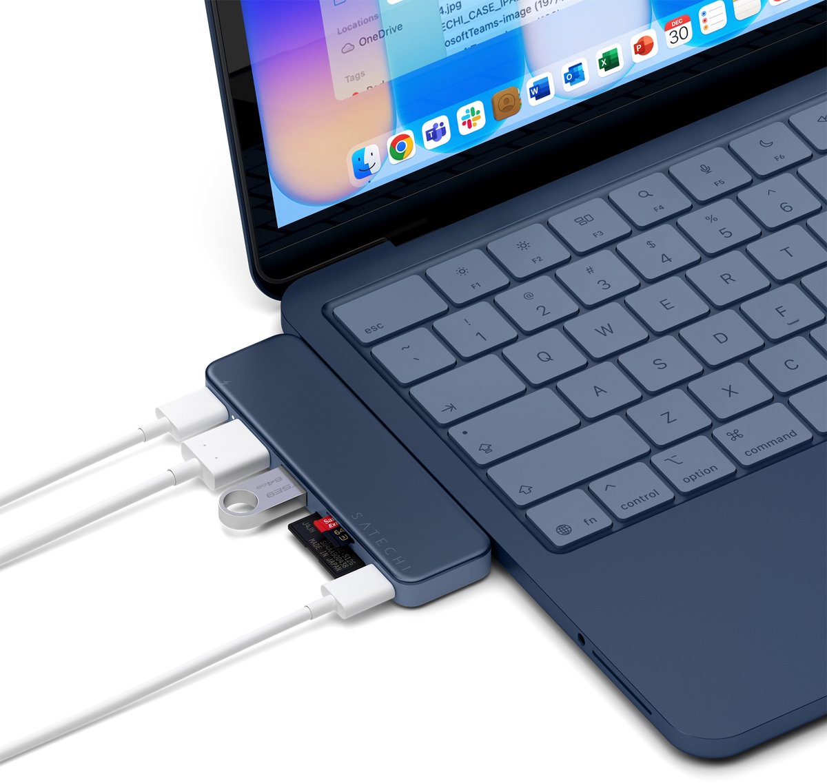 Satechi usb c snap hub macbook neo 7656359 6 orig - Satechi Snap Hub Macbook Neo 13 Dubbele USB-C Dockingstation