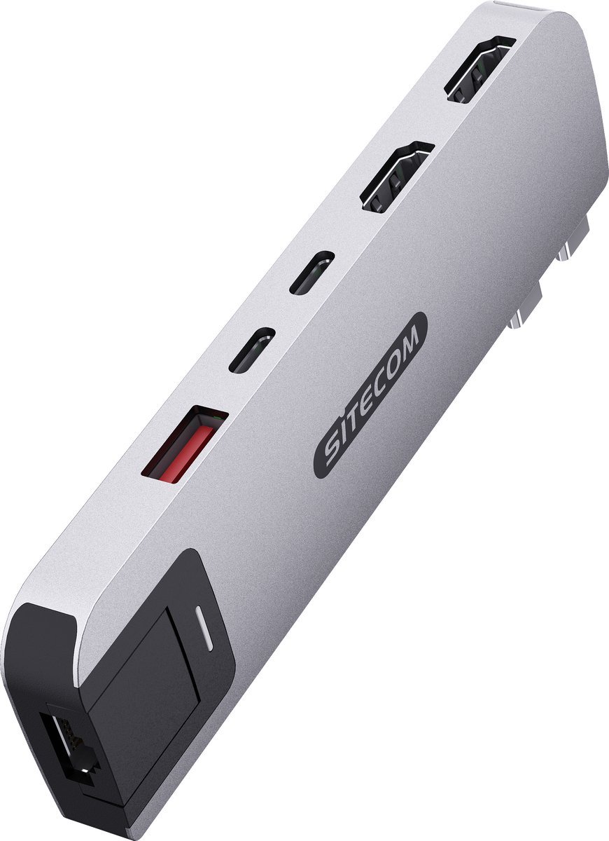 Sitecom 6 in 2 macbook pro multiport