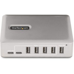 Startech com 10g5a2cs usb c hub interfa 3 orig - StarTech.com 10G5A2CS-USB-C-HUB USB-hub (zilver)