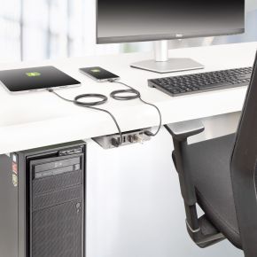 Startech com 10g5a2cs usb c hub interfa 8 orig - StarTech.com 10G5A2CS-USB-C-HUB USB-hub (zilver)
