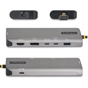 Startech com 174b usb4 multiport laptop 3 orig - StarTech.com 174B-USB4-MULTIPORT Dockingstation (grijs)
