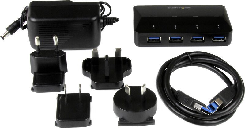 Startech com 4 poorts usb 3 0 6874942 5 orig - StarTech.com ST53004U1C USB-A USB-hub (zwart)
