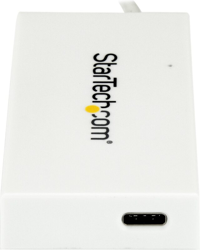 Startech com 4 poorts usb c hub 6874939 4 orig - StarTech.com HB30C3A1CFBW USB-C USB-hub (wit)