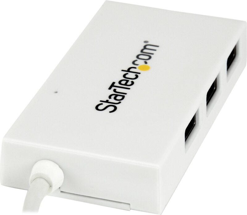Startech com 4 poorts usb c hub 6874939 5 orig - StarTech.com HB30C3A1CFBW USB-C USB-hub (wit)