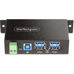 Startech com 4 port managed usb hub 3 orig - StarTech.com 5G4AINDRM-USB-A-HUB USB-hub (zwart)