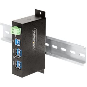 Startech com 4 port managed usb hub 5 orig - StarTech.com 5G4AINDRM-USB-A-HUB USB-hub (zwart)