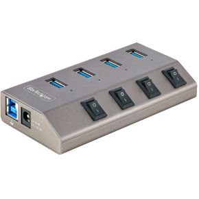 Startech com 4 port self powered usb