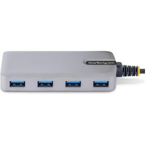 Startech com 4 port usb hub usb 3 orig - StarTech.com 5G4AB-USB-A-HUB USB-hub (grijs)