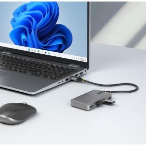 Startech com 5g4ac usb a hub interface 3 orig - StarTech.com 5G4AC-USB-A-HUB USB-hub (grijs)