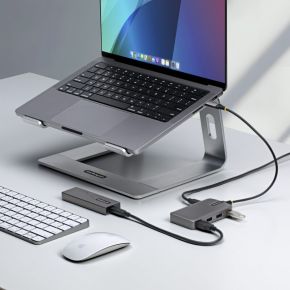 Startech com 5g4ac usb c hub interface 4 orig - StarTech.com 5G4AC-USB-C-HUB USB-hub (grijs)
