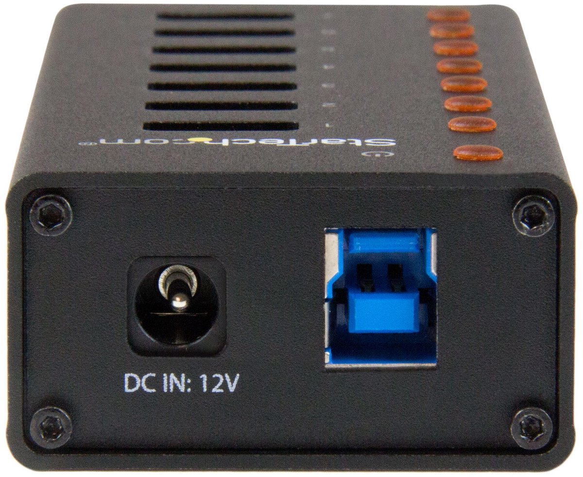 Startech com 7 poorts usb 3 0 hub 3 orig - StarTech.com 7-Poorts USB 3.0 Hub 5Gbps Op Een USB-A USB-hub (zwart)