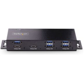 Startech com 7 port industriele usb hub 3 orig - StarTech.com HB31C5A2CME USB-C USB-hub (zwart)