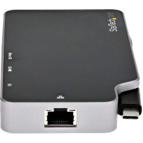 Startech com cdp2hvguaspd notebook dock 4 orig - StarTech.com CDP2HVGUASPD USB-C Poortreplicator (zwart)