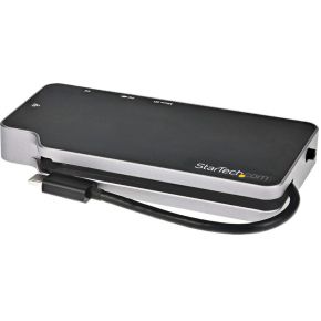 Startech com cdp2hvguaspd notebook dock 6 orig - StarTech.com CDP2HVGUASPD USB-C Poortreplicator (zwart)