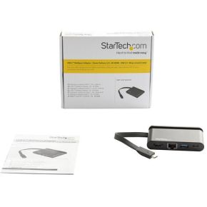Startech com dkt30chcpd usb 3 0 3 3 orig - StarTech.com DKT30CHCPD USB-C Poortreplicator (zwart)