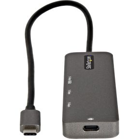 Startech com dkt30chpd3 interface hub u 3 orig - StarTech.com DKT30CHPD3 USB-C Dockingstation (zwart)