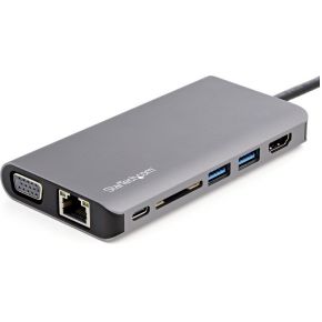 Startech com dkt30chvausp notebook dock 2 orig - StarTech.com DKT30CHVAUSP USB-C Poortreplicator (zwart)