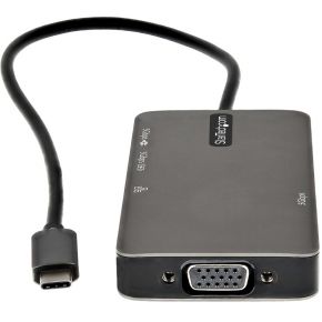 Startech com dkt30chvpd2 interface hub 5 orig - StarTech.com DKT30CHVPD2 USB-C Dockingstation (zwart)
