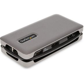Startech com dkt31cdhpd3 notebook dock 3 orig - StarTech.com DKT31CDHPD3 USB-C Poortreplicator (zwart)