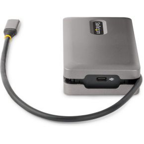 Startech com dkt31cdhpd3 notebook dock 8 orig - StarTech.com DKT31CDHPD3 USB-C Poortreplicator (zwart)