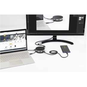 Startech com dkt31chdvcm notebook dock 4 orig - StarTech.com DKT31CHDVCM USB-C Dockingstation (zwart)
