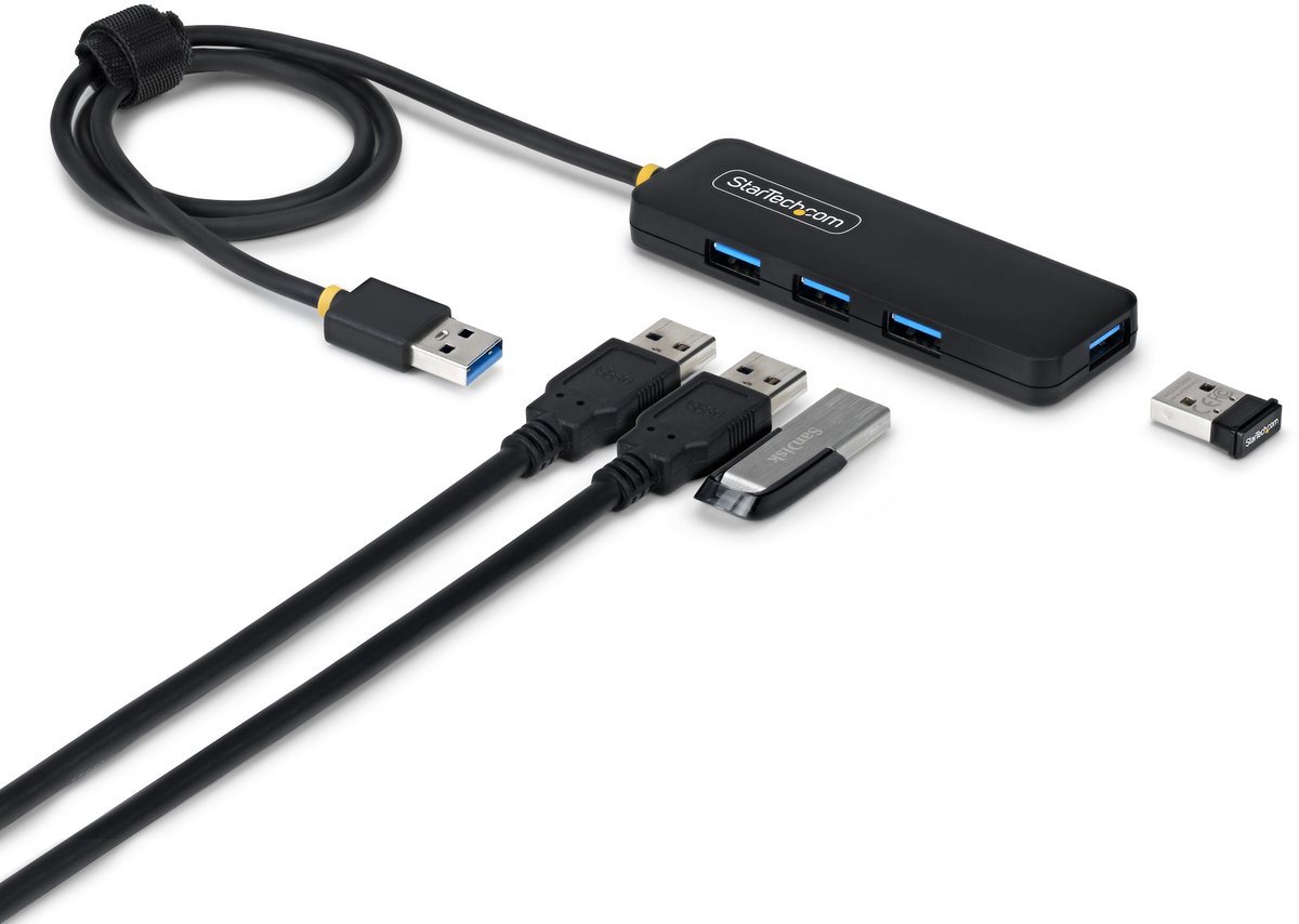 Startech com h5a4a usb hub 2 hub 4