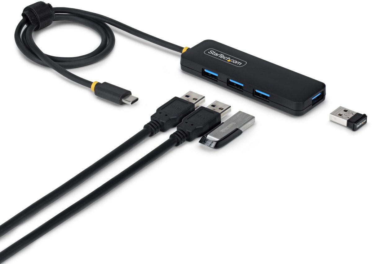 Startech com h5c4a usb hub 2 hub 4