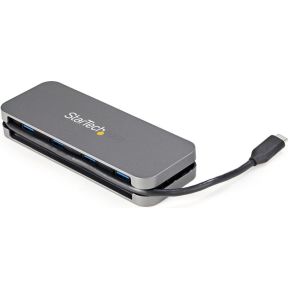 Startech com hb30cm4ab interface hub us 6 orig - StarTech.com HB30CM4AB USB-C USB-hub (zwart)