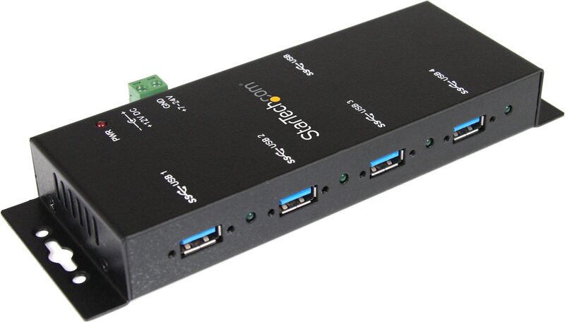 Startech com monteerbare 4 poort robuus 6874994 2 orig - StarTech.com ST4300USBM USB-A USB-hub