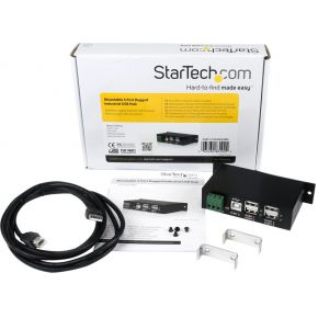 Startech com monteerbare 4 poort robuus 6874996 7 orig - StarTech.com ST4200USBM USB-A USB-hub (zwart)