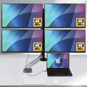 Startech com quad usb adapt laptop dock 3 orig - StarTech.com QUAD-USB-HDMI-ADAPT USB-C Dockingstation