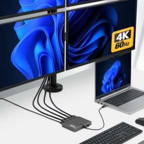 Startech com quad usb adapt laptop dock 4 orig - StarTech.com QUAD-USB-HDMI-ADAPT USB-C Dockingstation