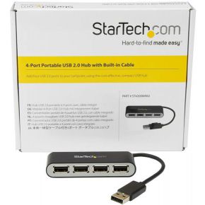 Startech com st4200mini2 usb 2 0 480mbi 5 orig - StarTech.com ST4200MINI2 USB-A USB-hub (zwart)