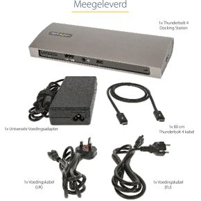 Startech com tb4cdockue notebook dock p 7 orig - StarTech.com TB4CDOCKUE Thunderbolt 4 Dockingstation (zwart)