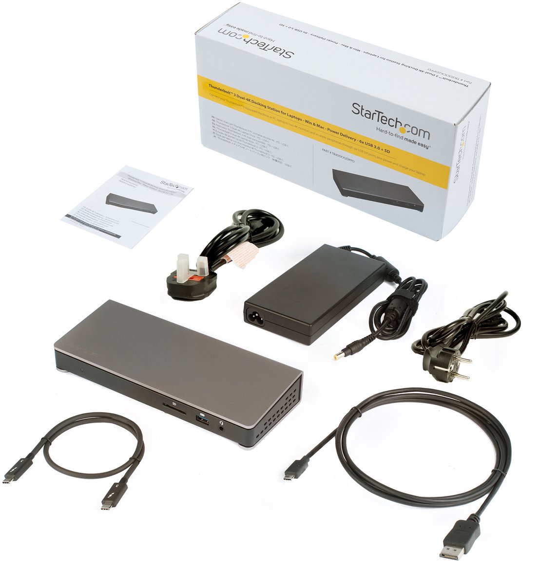 Startech com thunderbolt 3 dockingstation d 5 orig - StarTech.com Thunderbolt 3 Dockingstation