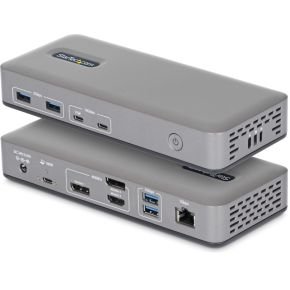 Startech com triple monitor usb c docki