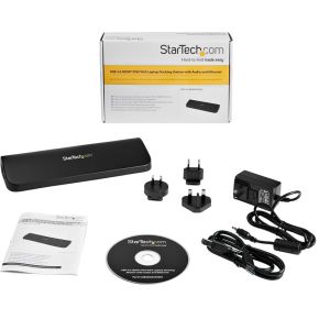 Startech com universeel usb 3 0 laptop 5 orig - StarTech.com USB3SDOCKHDV USB-A Dockingstation (zwart)