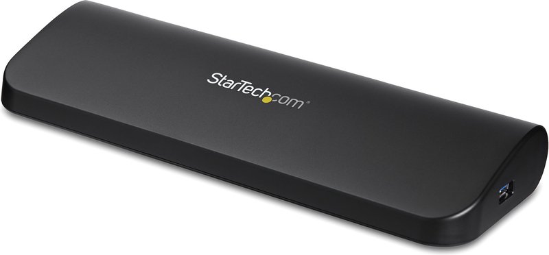 Startech com universeel usb 3 0 laptop 6874775 - StarTech.com USB3SDOCKHDV USB-A Dockingstation (zwart)