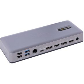 Startech com usb c docking station mult 2 orig - StarTech.com DK31C3MNCRUE USB-C Dockingstation (zwart)