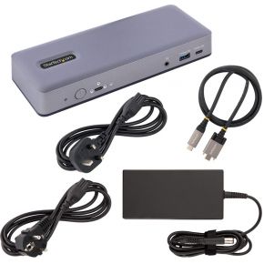 Startech com usb c docking station mult 6 orig - StarTech.com DK31C3MNCRUE USB-C Dockingstation (zwart)