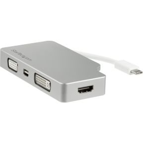 Startech com usb c docking station silv