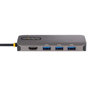 Startech com usb c multiport adapter 4k 3 orig - StarTech.com 127B-USBC-MULTIPORT USB-C Dockingstation (grijs)
