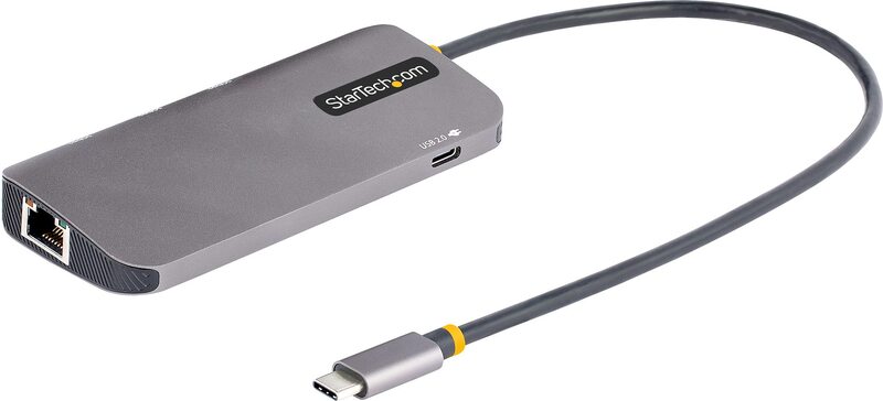 Startech com usb c multiport adapter 4k 6874782 2 orig - StarTech.com 127B-USBC-MULTIPORT USB-C Dockingstation (grijs)