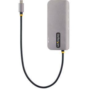 Startech com usb c multiport adapter 4k 8 orig - StarTech.com 127B-USBC-MULTIPORT USB-C Dockingstation (grijs)