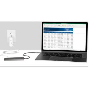 Startech com usb c multiport adapter us 6 orig - StarTech.com DKT30CHSDPD1 USB-C USB-hub (zwart)
