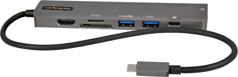 Startech com usb c multiport adapter us 6874779 - StarTech.com DKT30CHSDPD1 USB-C USB-hub (zwart)