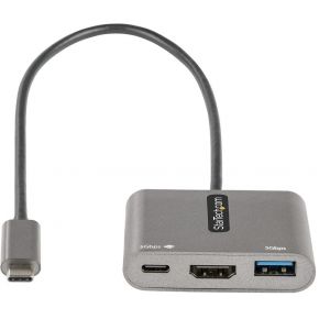 Startech com usb c multiport adapter us 6874790 2 orig - StarTech.com CDP2HDUACP2 USB-C Dockingstation (grijs)
