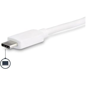 Startech com usb c multiport adapter vo 3 orig - StarTech.com DKT30CDVPD USB-C Dockingstation (wit)