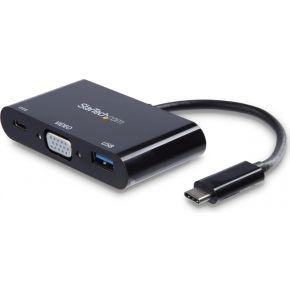 Startech com usb c naar vga multifuncti