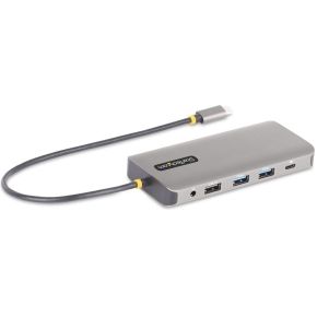 Startech com usb c triple monitor multi 2 orig - StarTech.com 154B-USBC-MULTIPORT USB-C Poortreplicator (grijs)